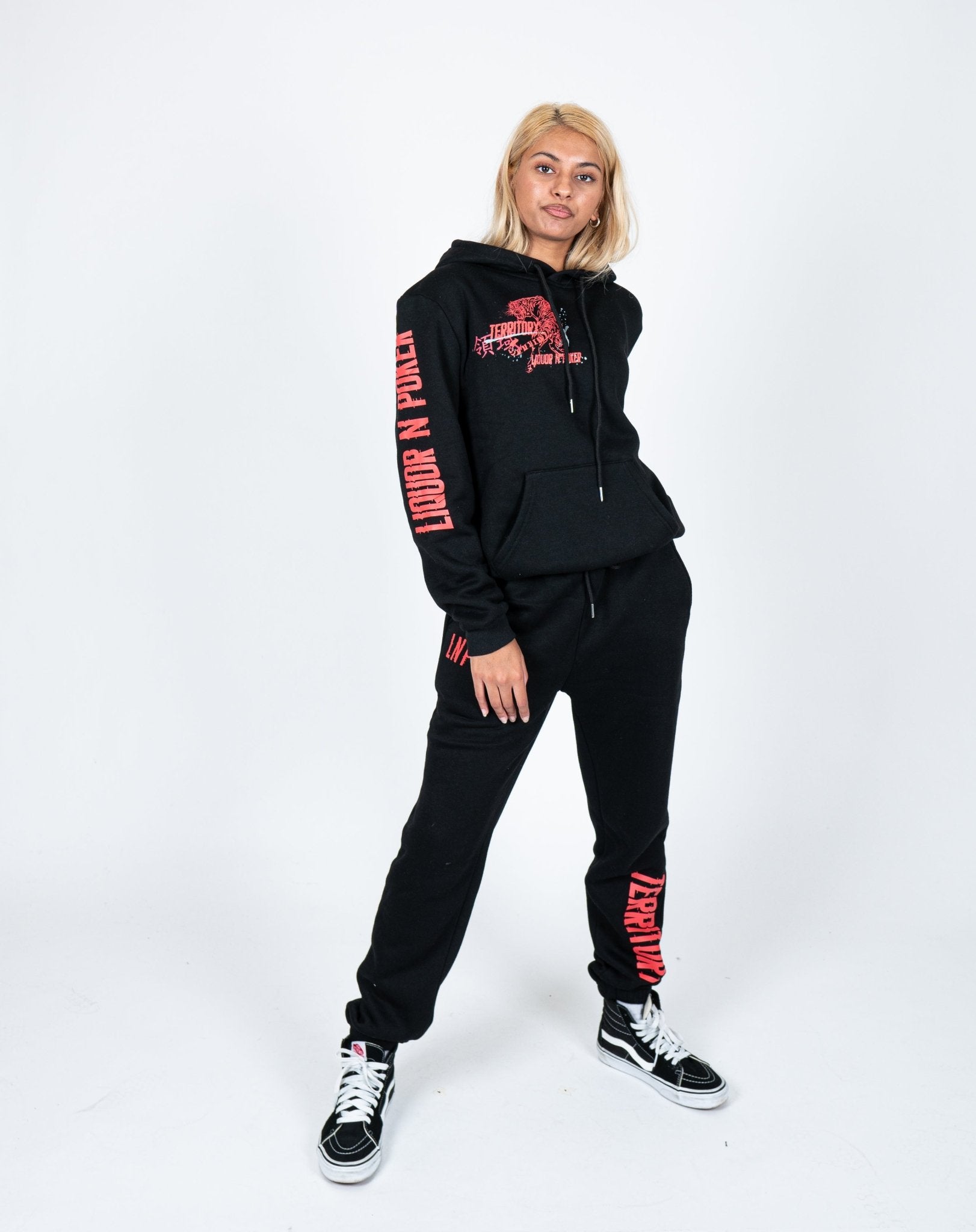 Unisex Black Territory Jogger - Liquor n Poker