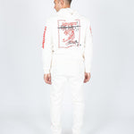Unisex Territory Jogger In Off White - Liquor n Poker