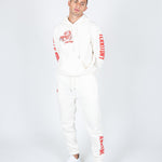 Unisex Territory Jogger In Off White - Liquor n Poker