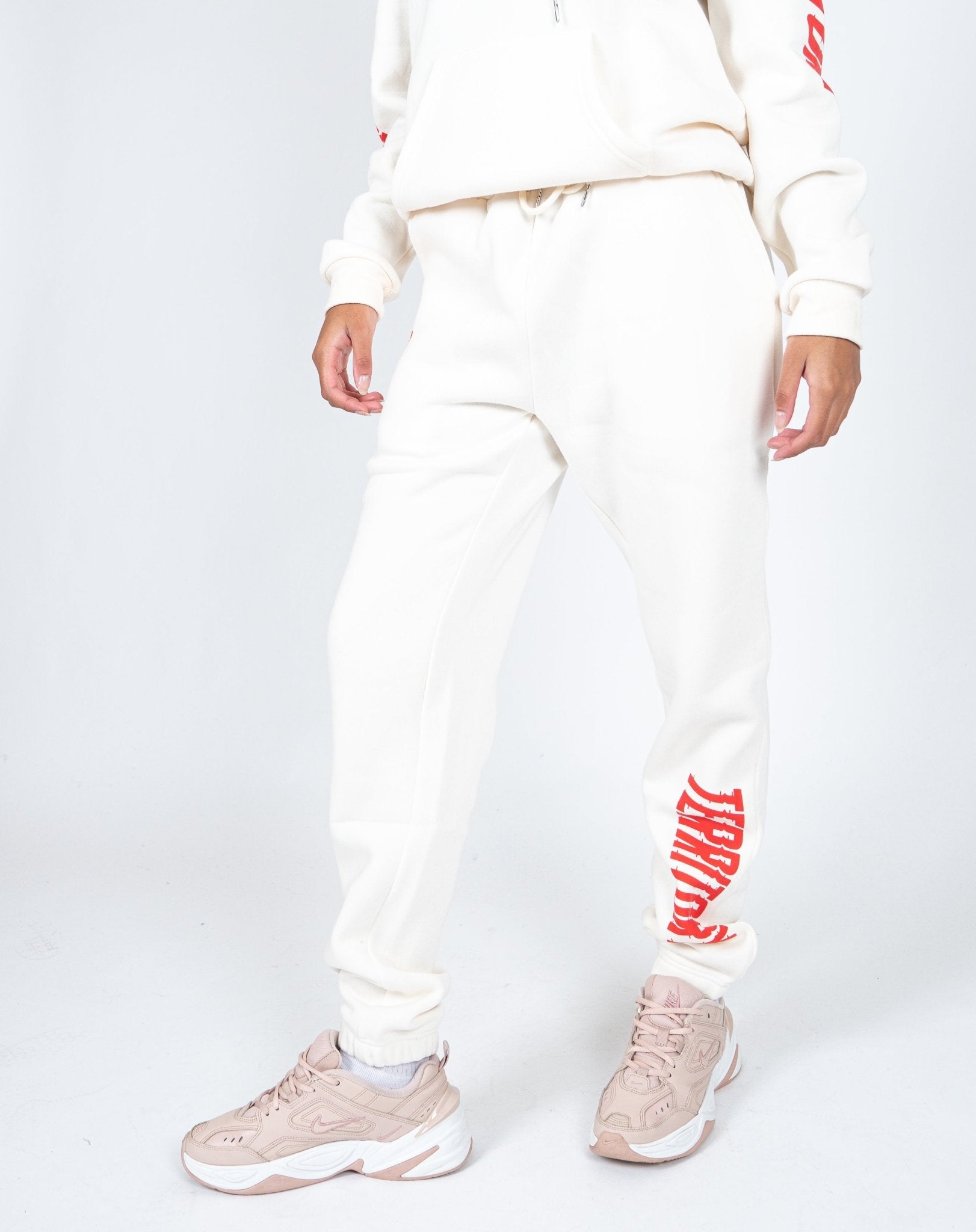 Unisex Territory Jogger In Off White - Liquor n Poker