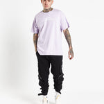 Utility Printed Lilac T-Shirt - Liquor n Poker