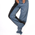 Vice - Versa Two Tone Mom Jean - Liquor n Poker