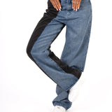 Vice - Versa Two Tone Mom Jean - Liquor n Poker