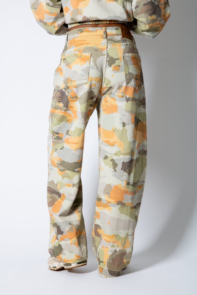 Vintage Camo Baggy Horseshoe Jeans - Liquor n Poker