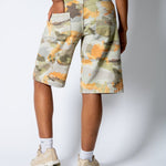 Vintage Camo Denim Jorts - Liquor n Poker