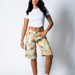 Vintage Camo Denim Jorts - Liquor n Poker
