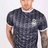 Vintage Football Shirt Members Only Club Jersey In Black - Liquor n Poker