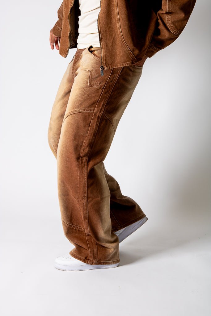 Vintage Sand Wash Super Baggy Jeans - Liquor n Poker