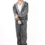 Vintage Wash Straight Leg Buckle Jean - Liquor n Poker