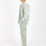 Washed Acid Green Corduroy Relaxed Shirt - Liquor n Poker