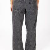 Washed Black Buckle Detail Jean - Liquor n Poker