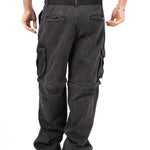 Washed Black 'Repentance' Script Detailing Rapture Baggy Fit Jeans - Liquor n Poker