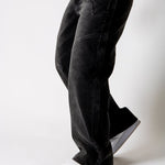 Washed Black Seam Detail Baggy Jeans - Liquor n Poker