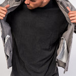 Washed Grey Shacket - Liquor n Poker