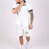 White Golf Club Embroidered Shorts - Liquor n Poker