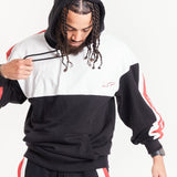 90S Blockwork Hoody In Relaxed Fit - Liquor n Poker
