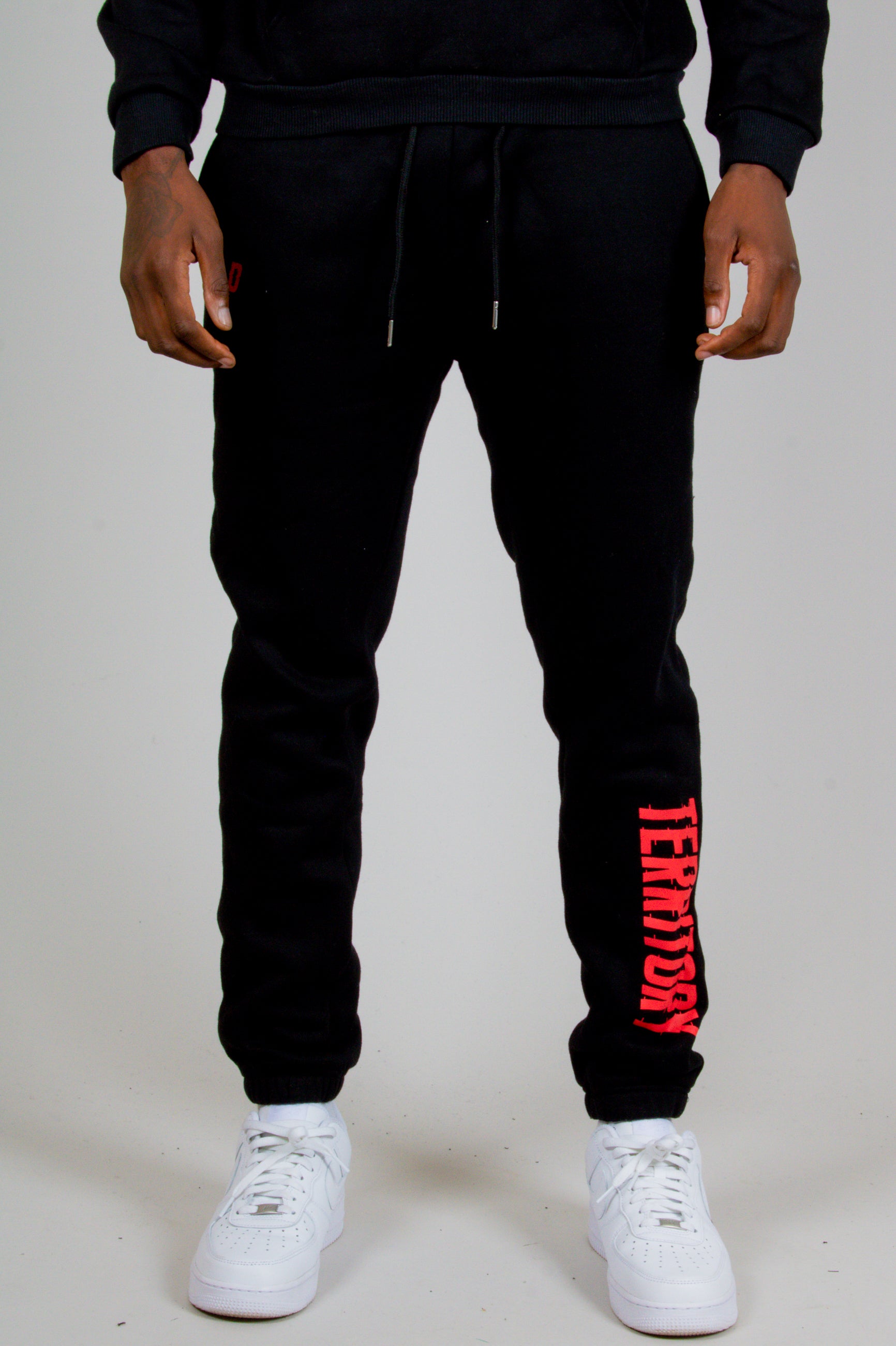 Unisex Black Territory Jogger