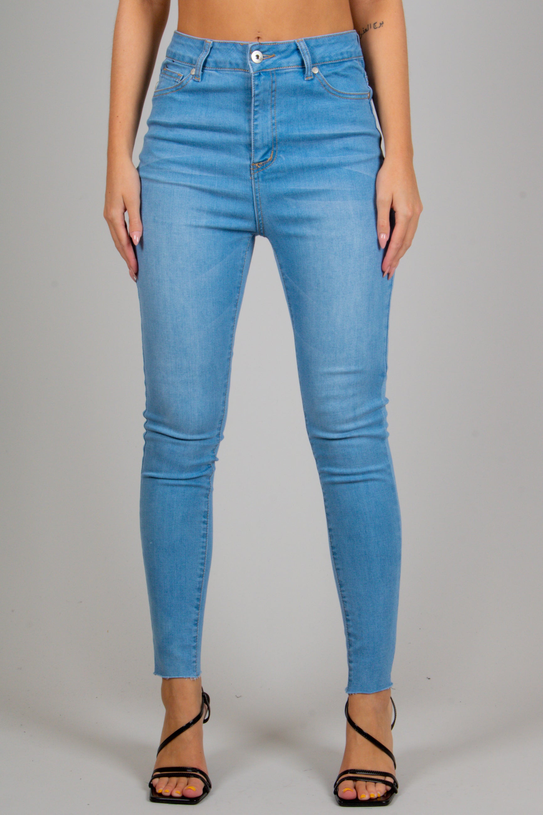 Back To Basics Skinny Jeans Made From Recycled Plastic Bottles And Organic Cotton Indigo