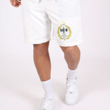 White Golf Club Embroidered Shorts