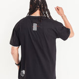 Oversized Cosmic Space T Shirt
