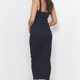 Denim Corset Top with Ring Pull Zipper - Liquor N Poker  LIQUOR N POKER