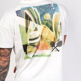 Havana Club Tennis Printed White T-Shirt