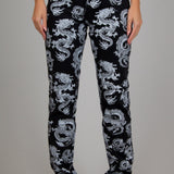 All - Over Dragon Print Straight Leg Jean - Liquor n Poker