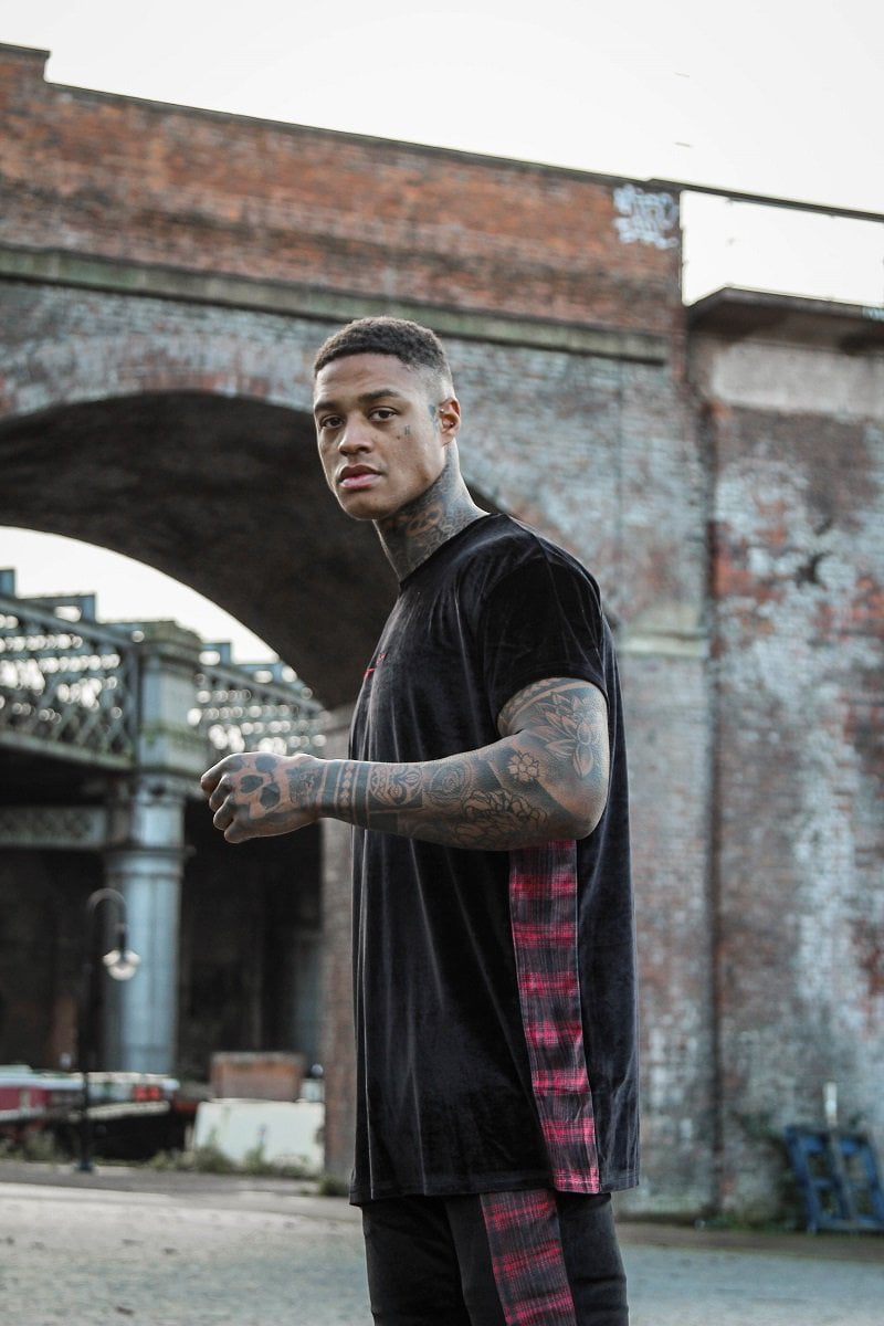 Cleveland Oversized Velour T-Shirt - Liquor n Poker