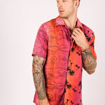 Cuba Hawaiian Resort Shirt With Split Print - Liquor n Poker