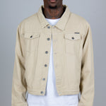 Ecru Oversized Trucker Denim Jacket - Liquor n Poker