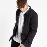 Fort Utility Black Twill Denim Shirt - Liquor n Poker
