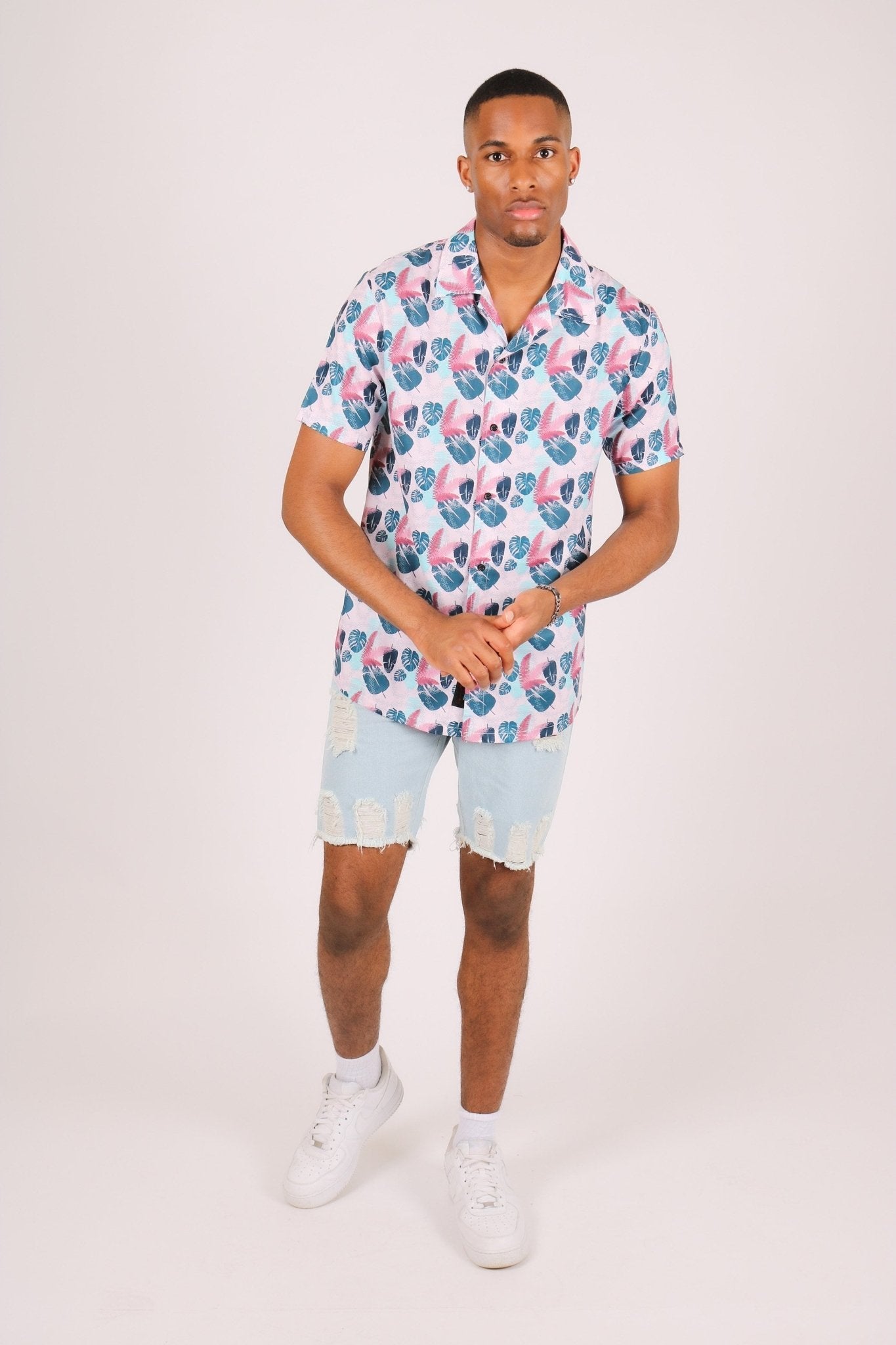 Havana Club Floral Pattern Shirt - Liquor n Poker