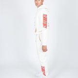Liquor N Poker - Unisex Territory Tiger Hoodie In Off White - Liquor n Poker