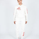 Liquor N Poker - Unisex Territory Tiger Hoodie In Off White - Liquor n Poker