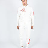 Liquor N Poker - Unisex Territory Tiger Hoodie In Off White - Liquor n Poker