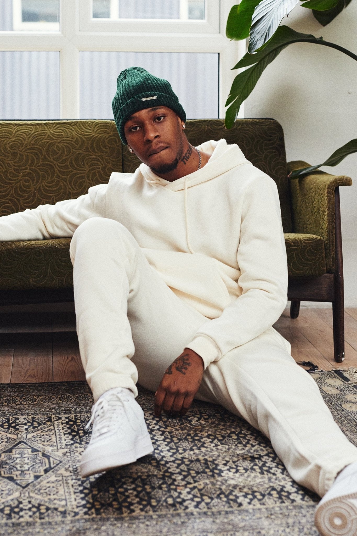 LNP OFF WHITE ESSENTIAL HOODIE - Liquor n Poker