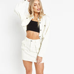 Mendez Denim Mini Utility Skirt - Liquor n Poker