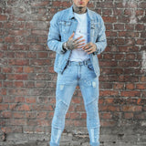 Norton Biker Jacket With Paint Splatter - Liquor n Poker