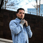 Norton Biker Jacket With Paint Splatter - Liquor n Poker
