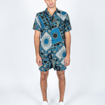 Paisley Bandana Print Short & Shirt Twinset - Liquor n Poker