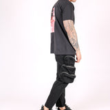 Riot Child Oversized T Shirt In Black - Liquor n Poker