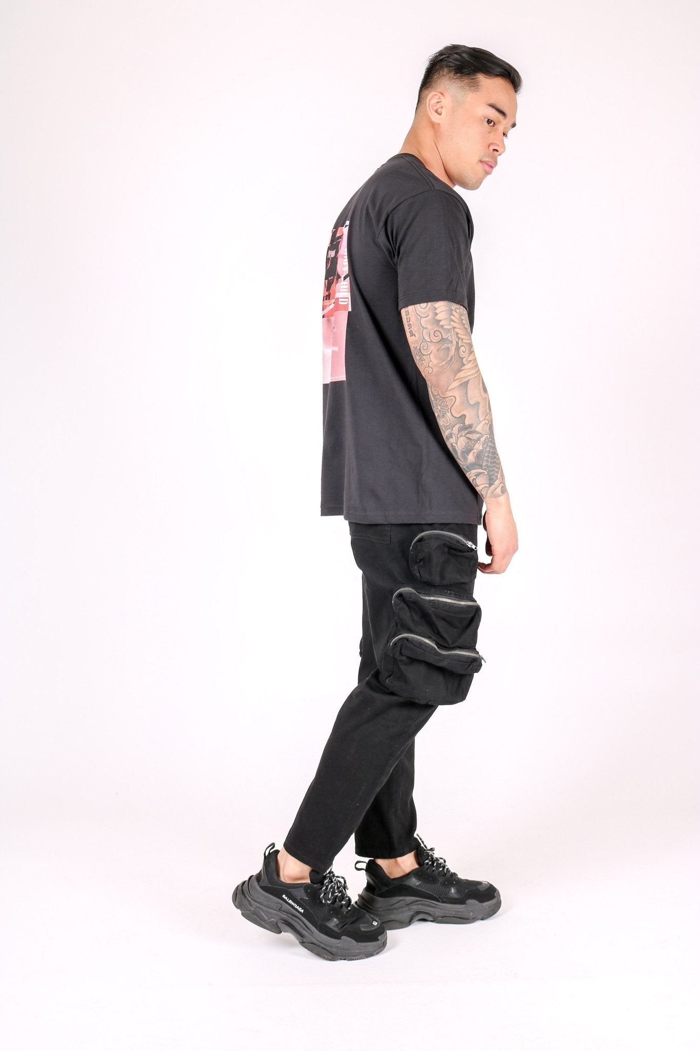 Riot Child Oversized T Shirt In Black - Liquor n Poker