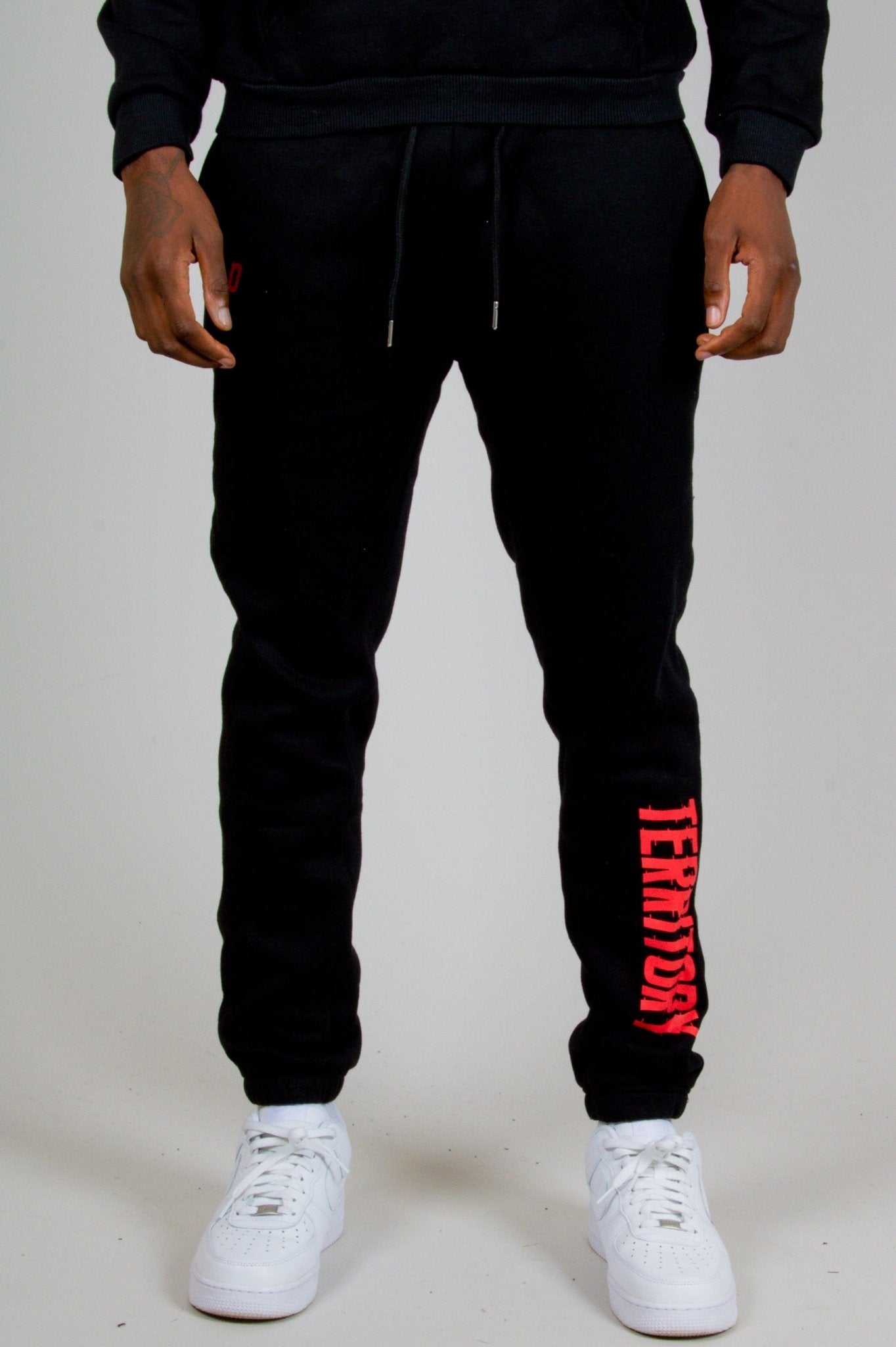 Unisex Black Territory Jogger - Liquor n Poker