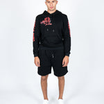 Unisex Essentials Jersey Shorts In Black - Liquor n Poker